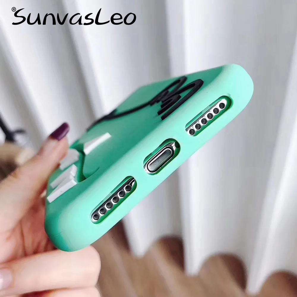 Мягкий силиконовый чехол с 3d изображением крокодила для iPhone 6 6s 7 8 Plus X XR Xs