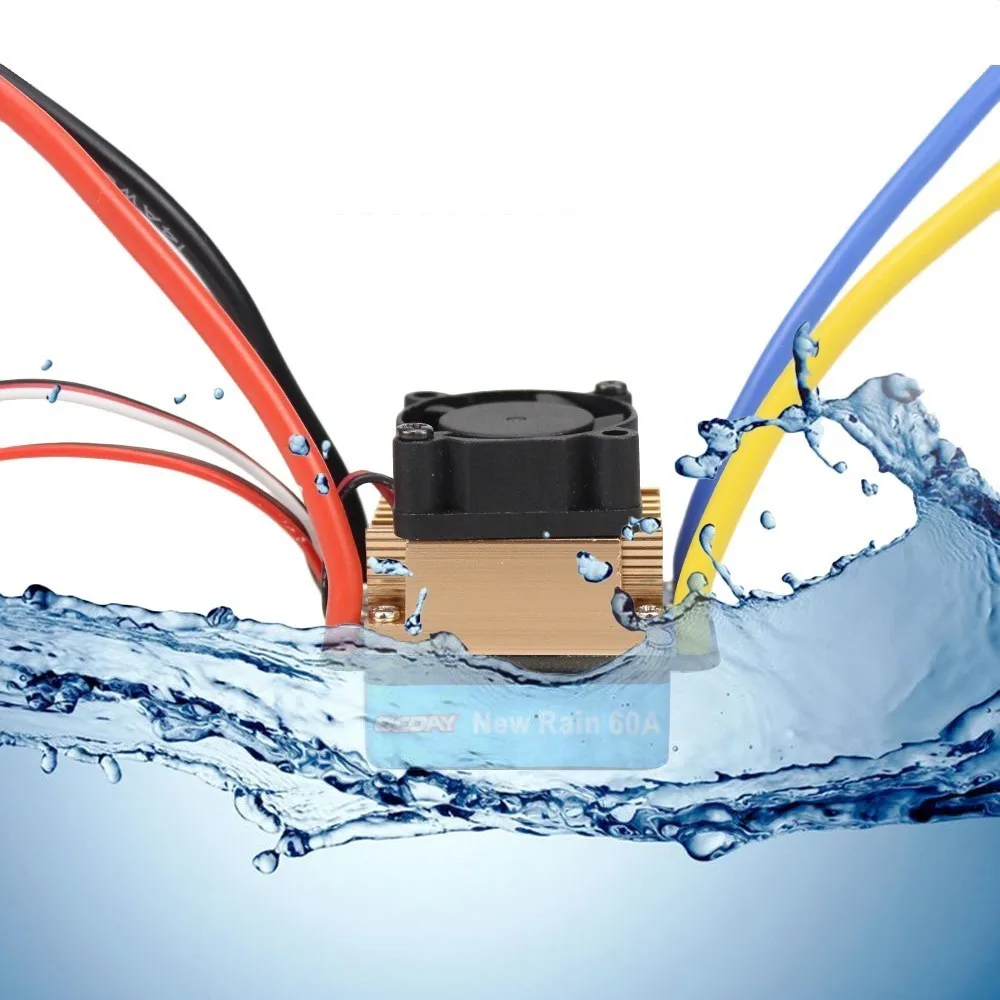 Щеточный регулятор скорости ESC 480A с дистанционным управлением двухрежимный