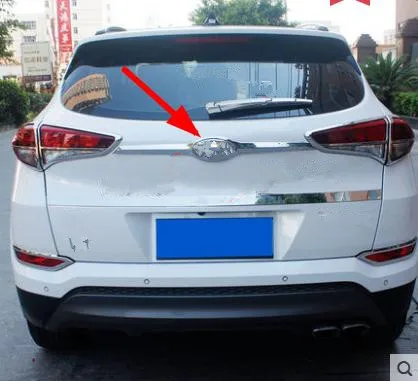 Для Hyundai Tucson 2015 2016 2017 автомобильный аксессуар ABS Задняя Крышка багажника |