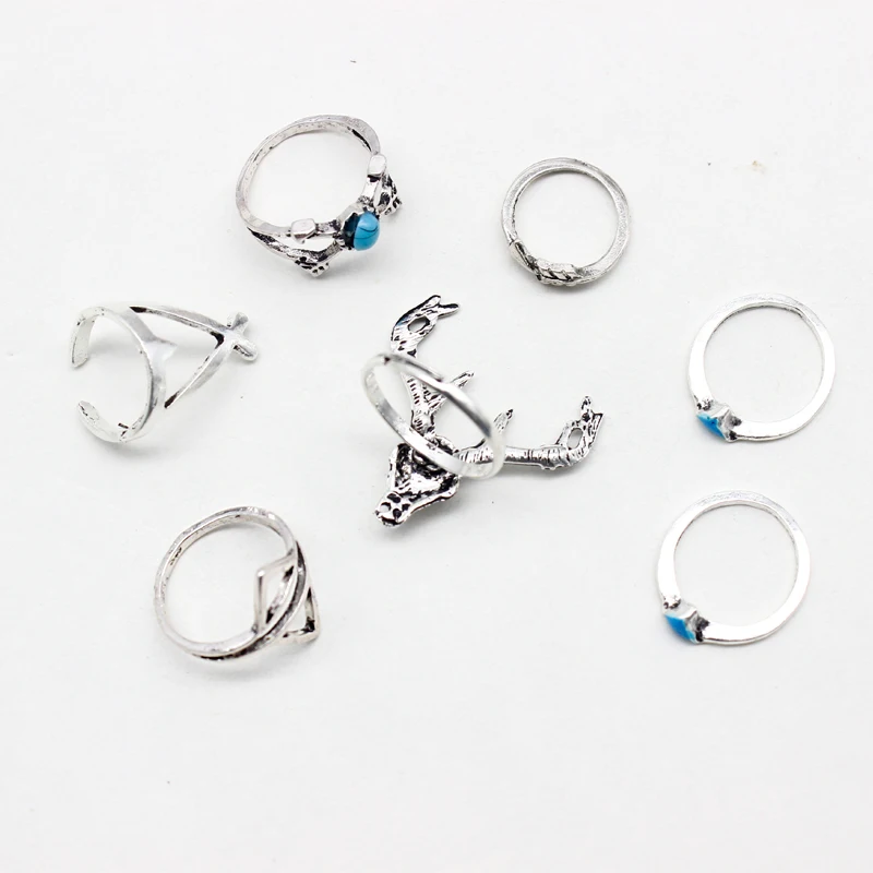 Стрелка 7 частей кольцо козьей голова лося Комплект Треугольники стрелки