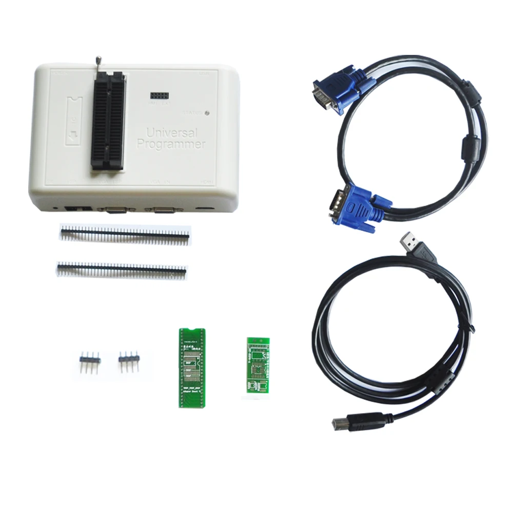 

RT809H EMMC-Nand FLASH Programmer+TSOP-VSOP-SSOP Adapter 169 BGA / BGA 153