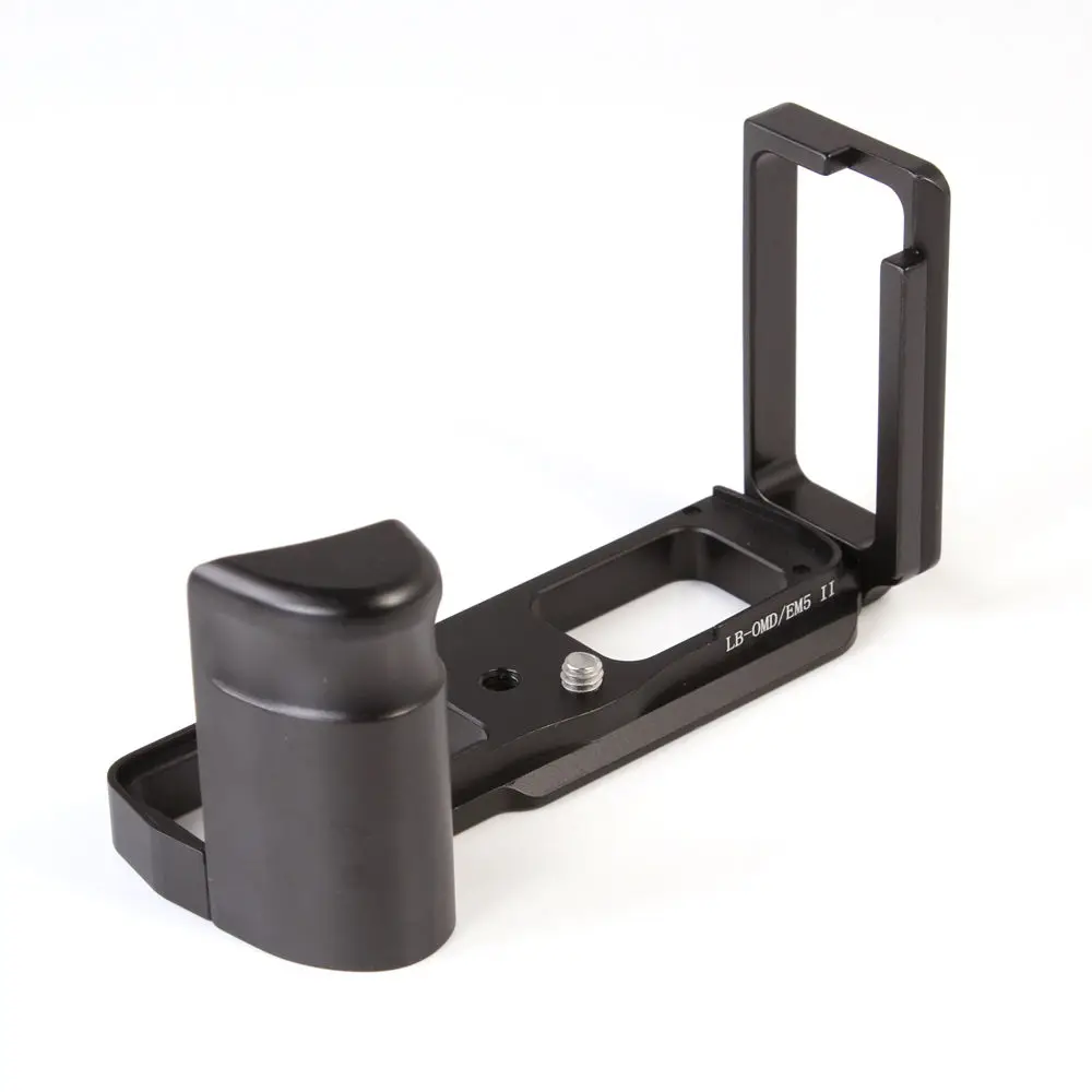

QR Vertical Shoot L Bracket Plate With Hand Grip for Olympus OM-D E-M5 Mark II