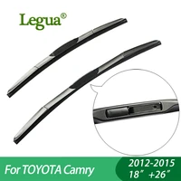 legua wiper blades for toyota camry 2012 2015 1826car wiperhybrid rubber windscreen windshield wipers car accessory