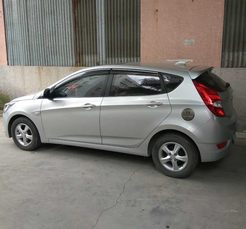 Спойлер для Hyundai Verna заднее крыло из АБС пластика грунтовой цвет задний спойлер