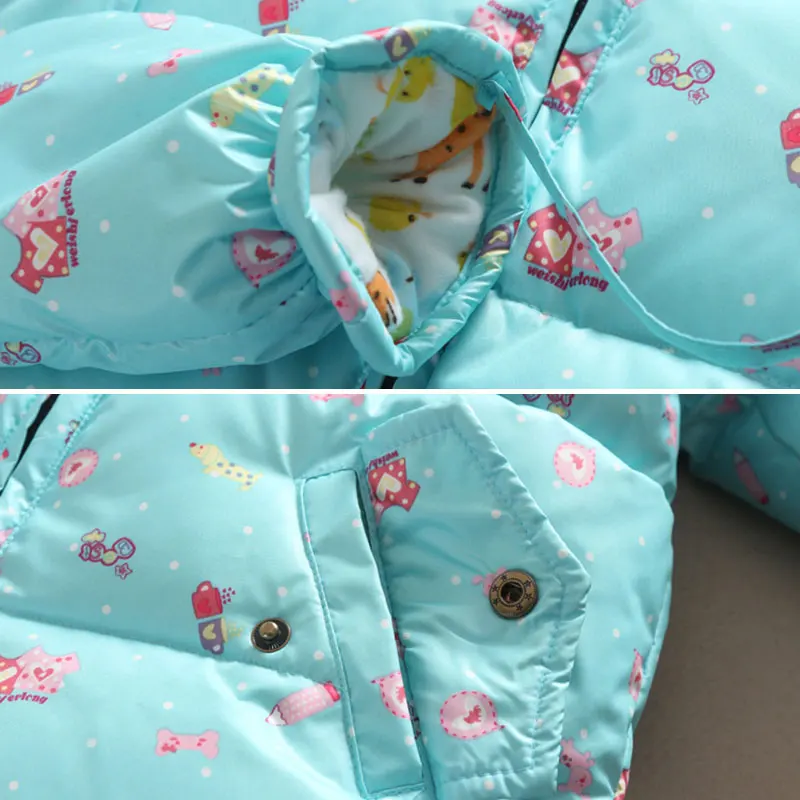 Детский зимний комбинезон на 90% белом утином пуху утепленный для мальчиков и