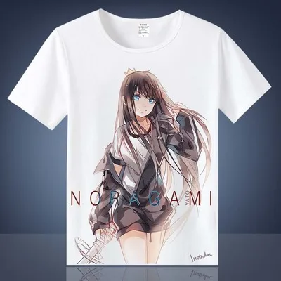 G Coshome Noragami Yato футболки костюмы для косплея для мужчин и женщин футболки для взрослых аниме топы с короткими рукавами летние футболки - Цвет: G