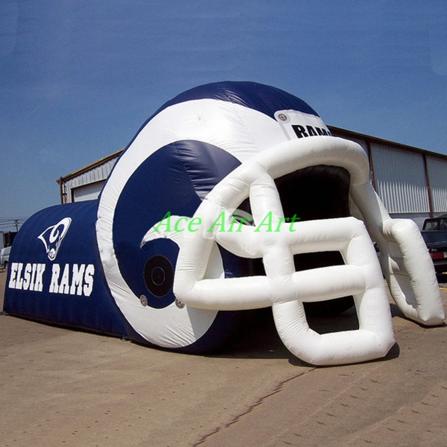 Рекламная спортивная игра надувной футбольный шлем регби для продажи|passage| |
