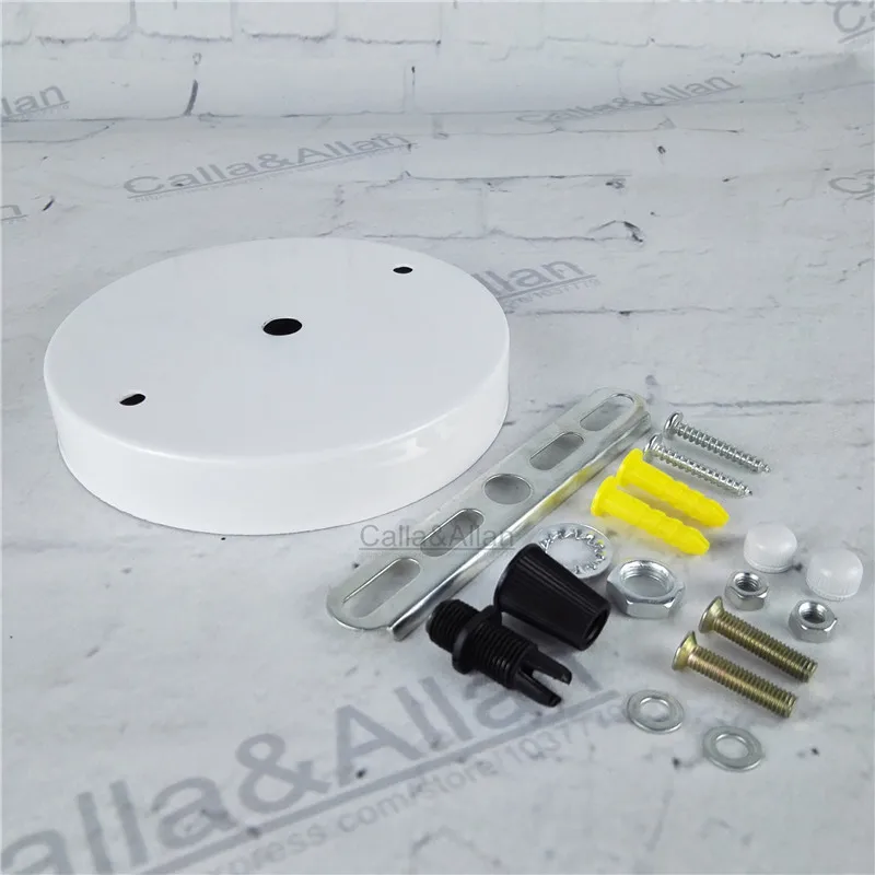 1/2/10 шт./лот медная/черная Потолочная пластина потолочное крепление аксессуары