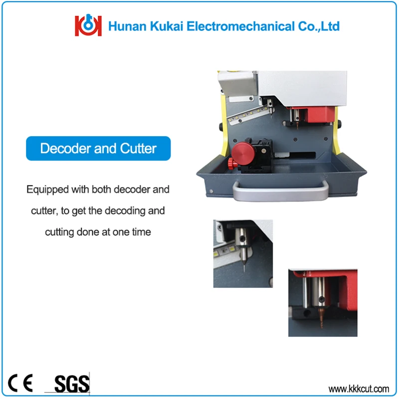 Kukai SEC-E9 Computer Electronic Key Cutting Machine With F021 Clamp Suitable For Ford Tibbe Keys And Jaguar New | Инструменты