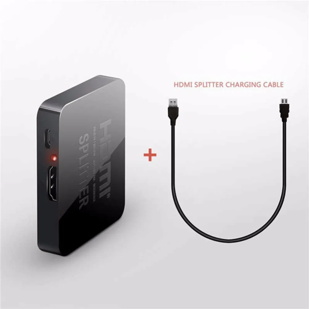 HDMI 1 в 2 выхода 1080p 4K 1x2 HDCP Стриппер 3D сплиттер усилитель мощности для dvd плееров D VHS