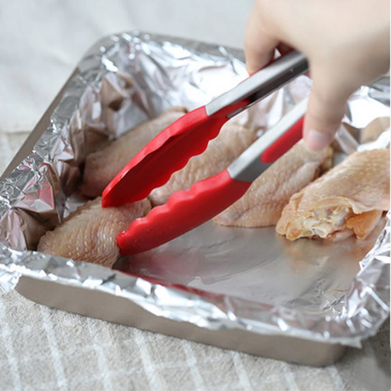 Силиконовые мини-щипцы для еды зажим готовки дома ресторана кухни | Дом и сад