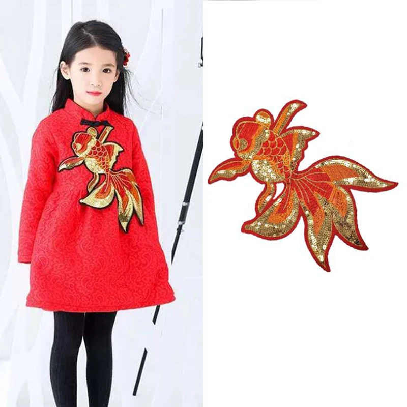 Рыболовные патчи одежда для вышивки утюжок на аксессуары шитья Бейджи