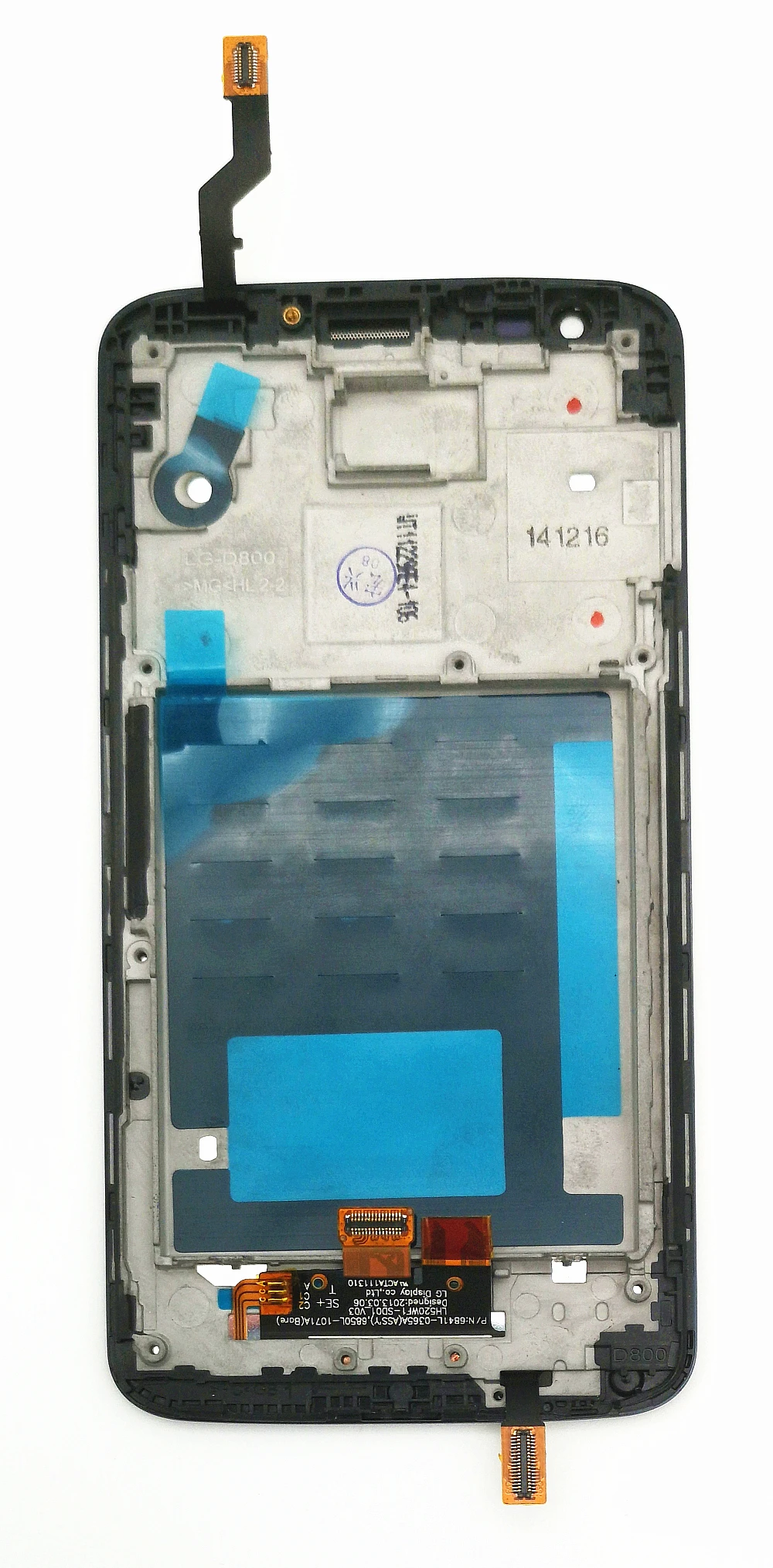 5," для LG G2 D802 ЖК-дисплей кодирующий преобразователь сенсорного экрана в сборе с рамкой