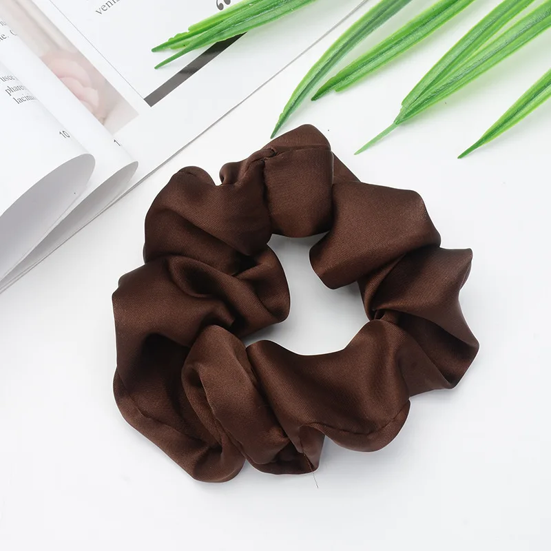 Резинки для волос корейские женские стильные эластичные Простые резинки