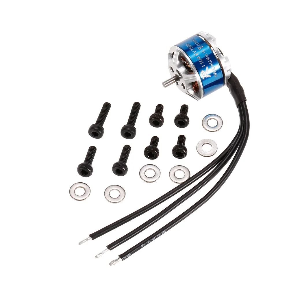 4 шт. R1104 7500KV 2 3S бесщеточный двигатель для 60 70 80 90 мм микро FPV гоночного дрона