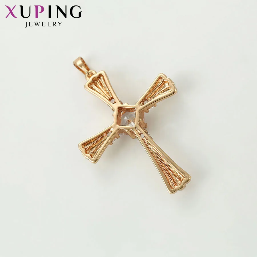 Xuping модное винтажное высококачественное ожерелье с подвеской религиозный крест