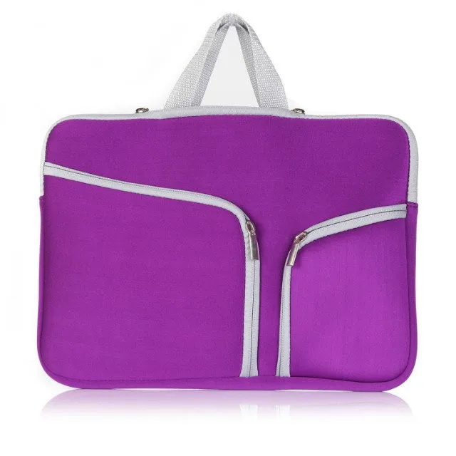 Sleeve Bag Pocket Carrying Neoprene Case For MacBook Air 11'' 12'' 13&quot Retina 13.3 15.4 Pro With touch bar 2017 |