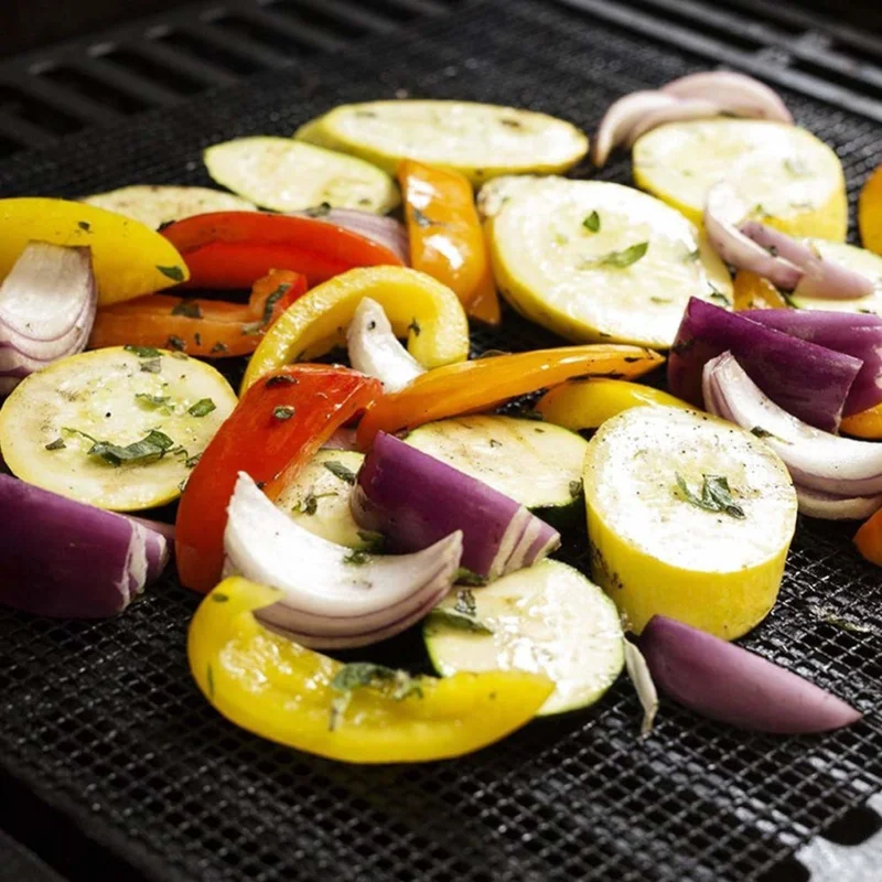 Сетка форма барбекю коврик антипригарный гриль сетка выпечки вкладыши