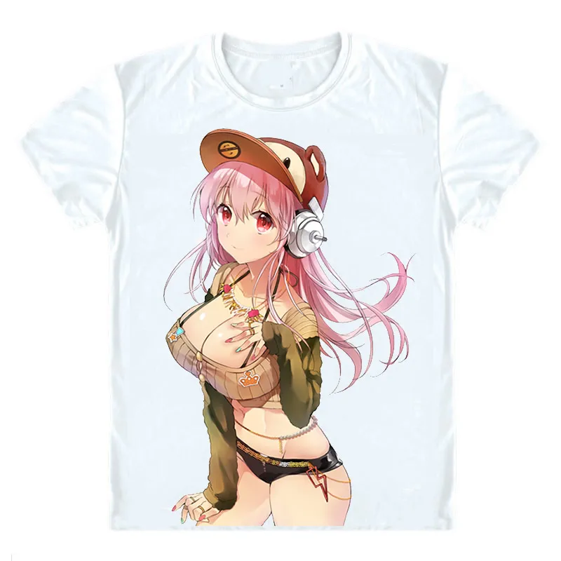 Style 17 Футболки SoniAni Super Sonico, футболки с коротким рукавом, Аниме Манга, Supa Soniko SoniComi, Sonico SoniKoma, сексуальное бикини для костюмированной вечеринки - Цвет: Style 17