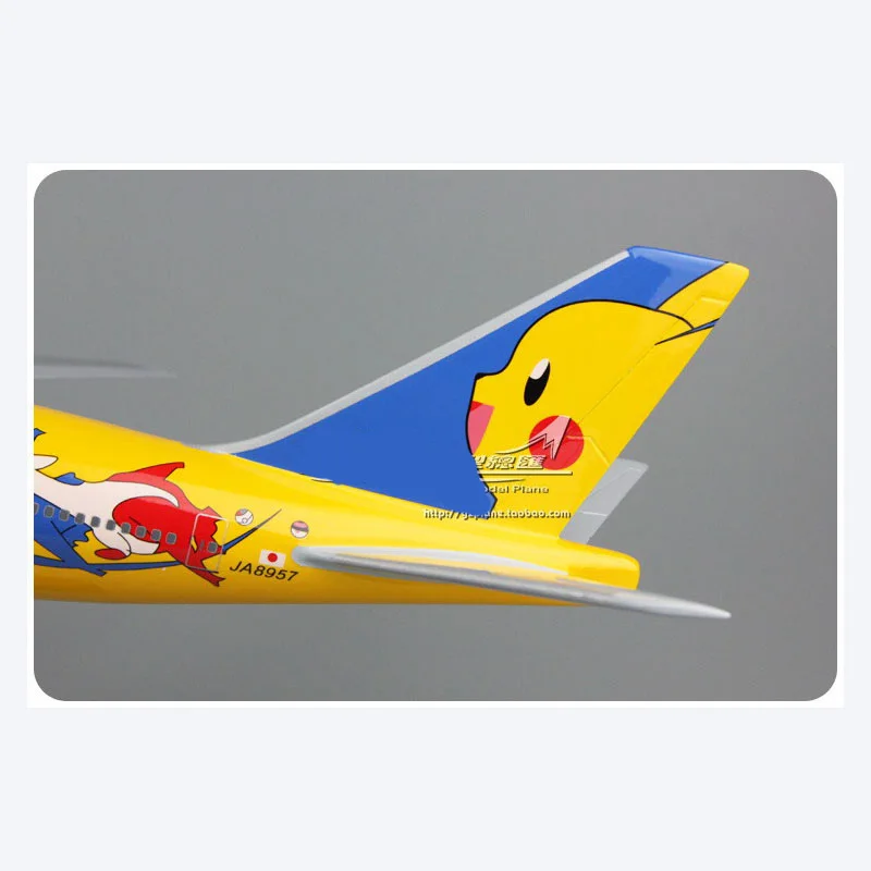 47 см все Nippon Air ANA модель самолета Смола Боинг 747 карманная модель монстра PokemoGO модель самолета Пикачу B747 модель самолета
