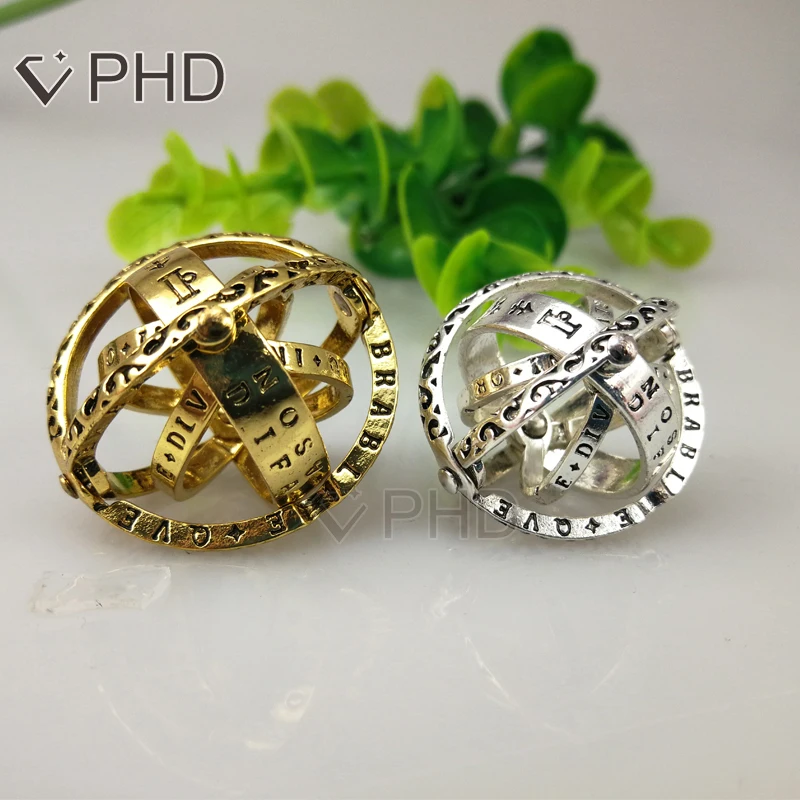 16 век Германия астрономическое кольцо насадка шар сложное вращающееся