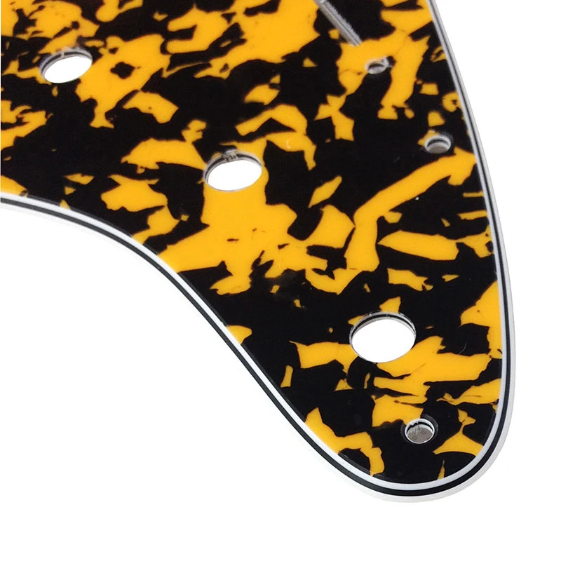 Pleroo части гитары Pickguard 11 резьбовыми отверстиями для 72'Стандартный stratocaster St HSH
