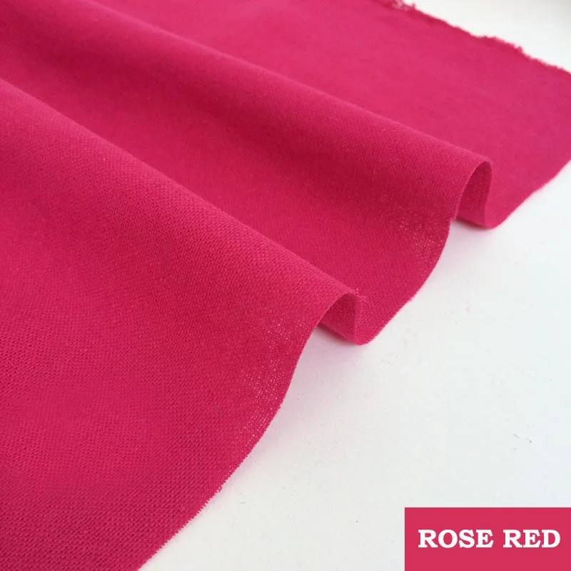 2 rose red Хлопок, темно-синяя Роза, красное вино, темно-зеленая, черная, серая, бежевая ткань для весны/лета, одежда, платье, ручная работа, ремесло, Sashiko - Цвет: 2 rose red