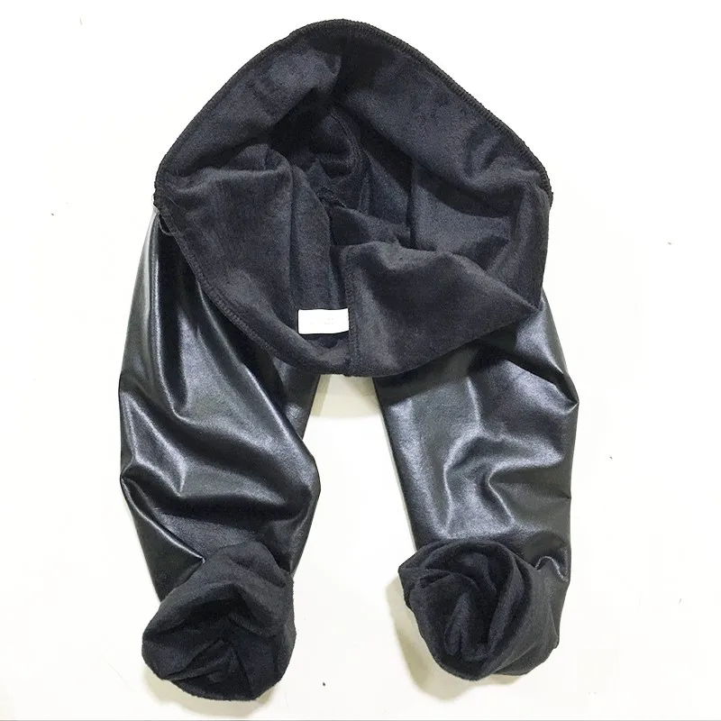 BlackArachnia L-4XL Plus Size Leather Leggings Women High Waist Pants Stretch Slim Black Legging Fashion PU Yoga | Спорт и