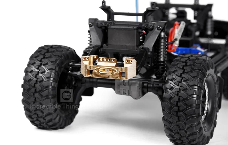 RC модель автомобиля TRX4 G2 Многофункциональный сервопривод передний медный кронштейн встроенный сервопривод лебедка traxxas#8237 опция обновленные детали