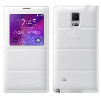 Роскошные авто сна Вид из окна кожа флип чехол для Samsung Galaxy Note 4 Note4 N9100 телефон