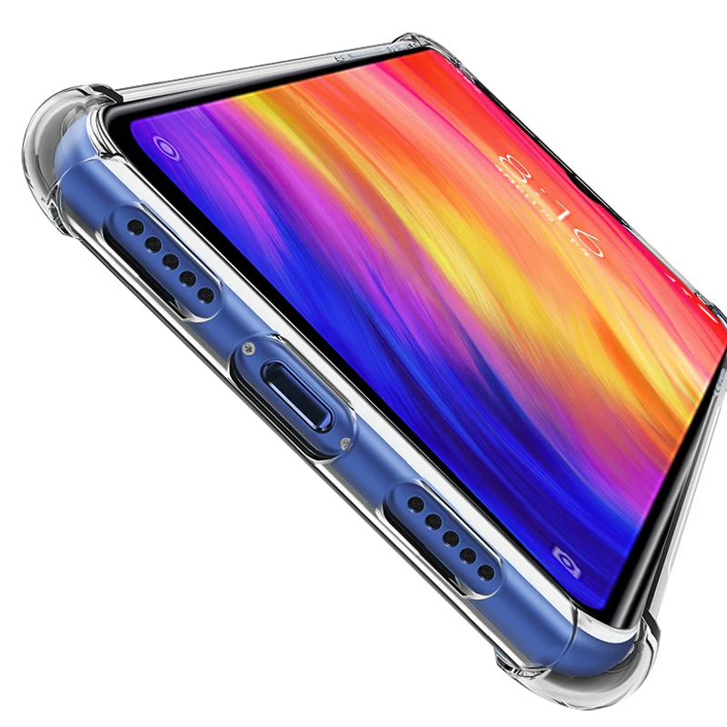 YUETUO прозрачный мягкий чехол для телефона xiaomi redmi 7 note pro 7s note7 силиконовые