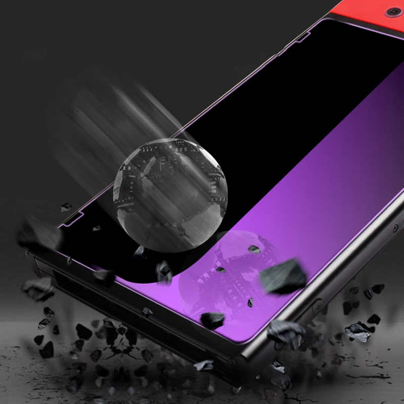 Защитное стекло Suntaiho закаленное 9H для Nintendo Switch анти синий светильник|Защитные