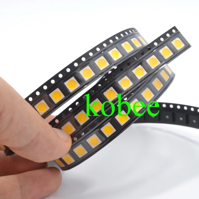 200 шт./лот 5630/5730 WW 0 5 W 50 55lm 6500K белый свет SMD 5730 5630 светодиодные лампы (3 2 ~ 3 4 в/200 шт.)|smd