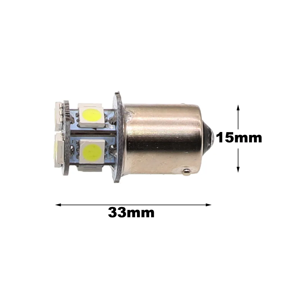 10 шт. Автомобильные светодиодные лампы s25 p21W ba15s 1156 8 led smd 5050 8smd 3 чипа 5050SMD лампа