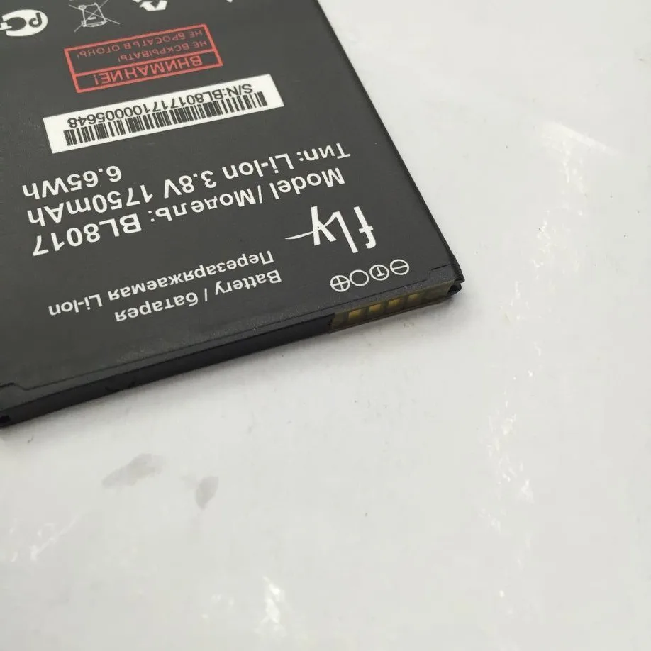 Новая батарея 1750mAh для батареи мобильного телефона FLY BL8017 | Мобильные телефоны и