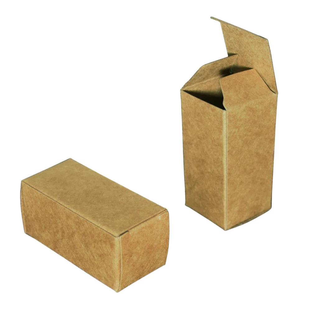 50 шт./лот белый Чёрный Коричневый Kraft коробка для подарков всякой всячины