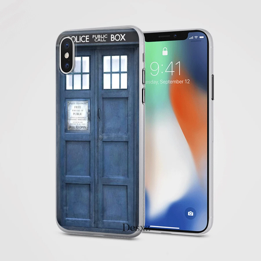 Чехол для телефона Tardis Box Doctor Who iPhone 5 5S SE 6 6s 7 8 Plus X XS XR Max|Чехлы-накладки| |