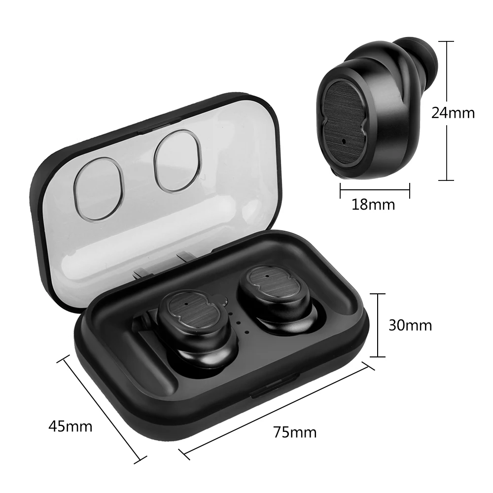 Bluetooth 5 0 наушники TWS беспроводные 3D стерео с микрофоном гарнитура шумоподавляющие