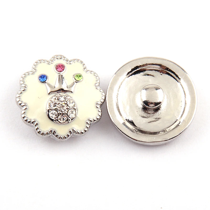 Бесплатная доставка модная эмалированная Корона сделай сам|buttons meaning|button resinbutton
