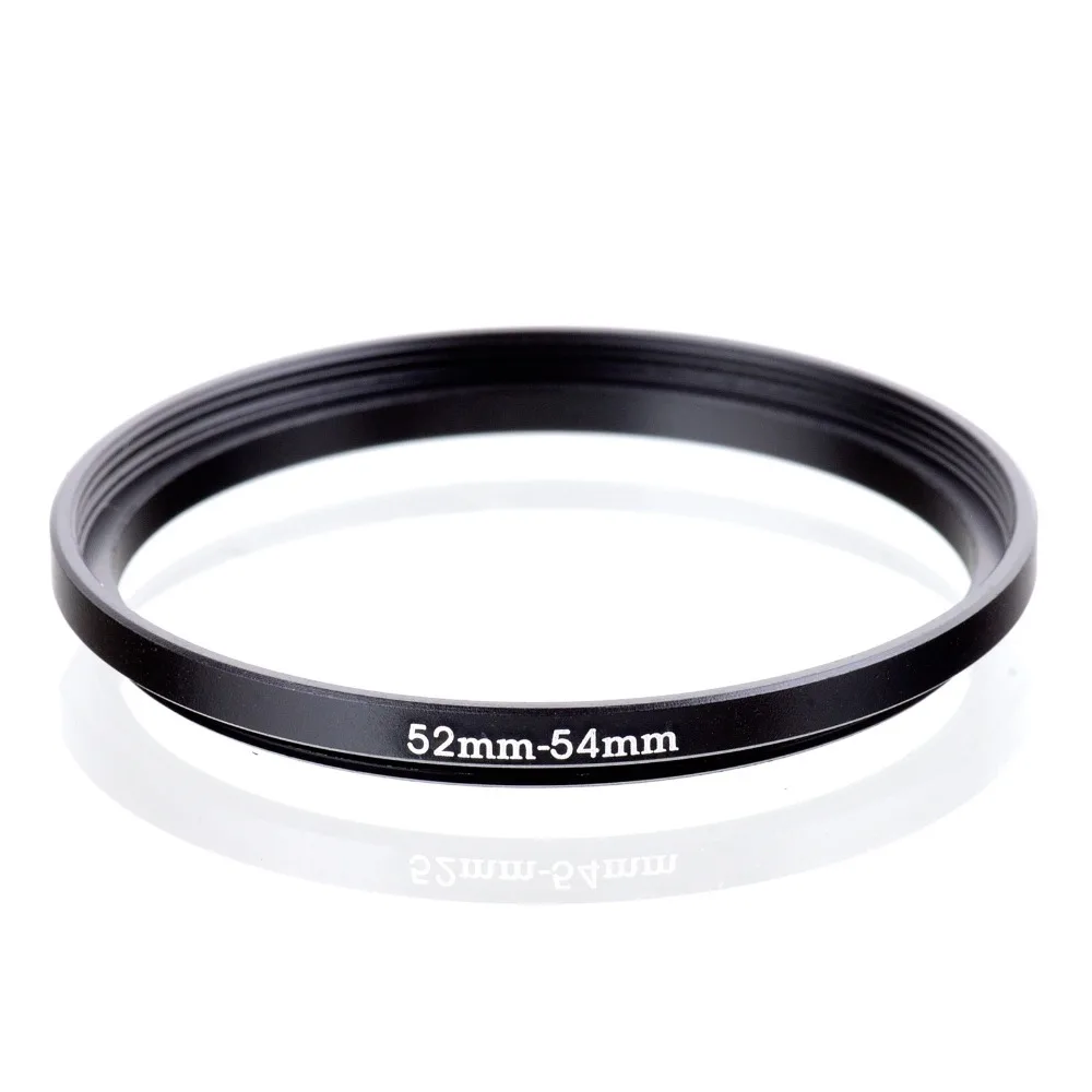 

RISE(UK) 52mm-54mm 52-54mm 52 to 54 Step up Ring Filter Adapter black