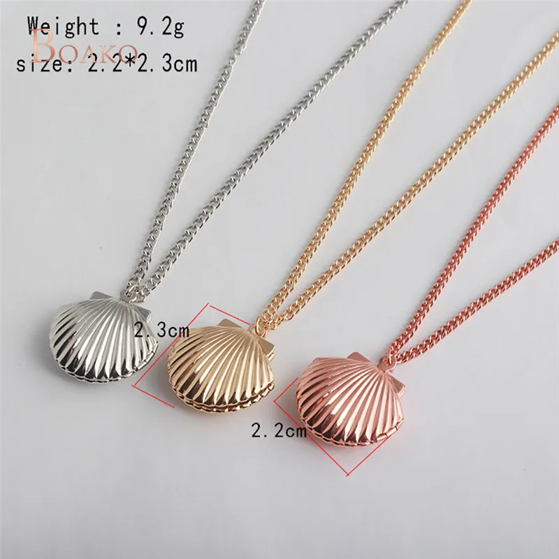 Женское богемное ожерелье с подвеской Fa hion Gold Conch hell hape украшение для пляжа Z4