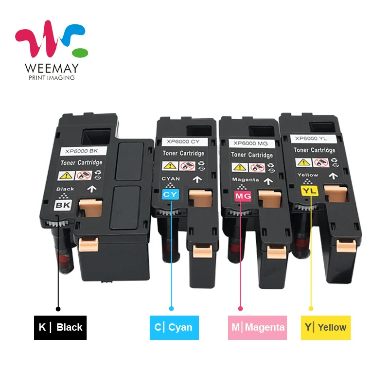 Тонер картридж Weemay совместимый с XEROX Phaser 6000 6010 6015 для 106R01634 106R01631 106R01632 106R01633|toner