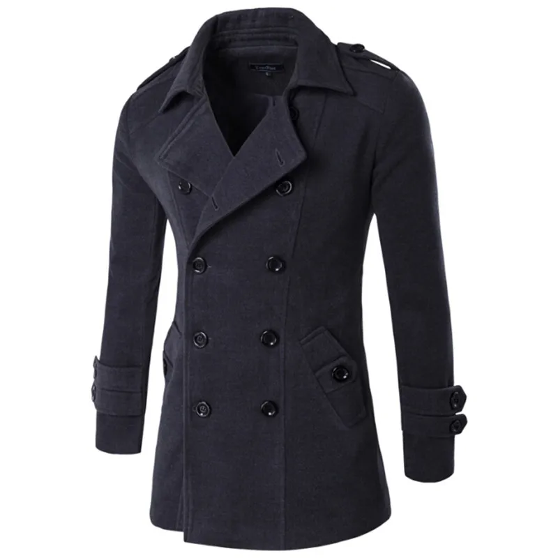 Осень-зима 2018 мужская куртка Peacoat мужские куртки Мужская одежда Chaqueta Hombre
