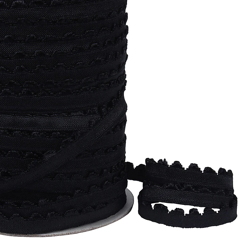 Нижнее белье эластичная лента с кружевной обрезкой 100 ярдов/партия|ribbon wholesale|wholesale