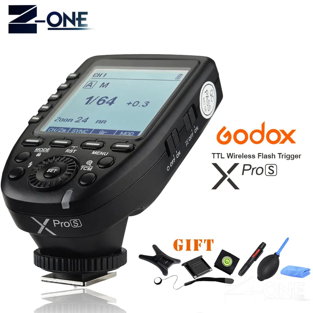 KIT 1 Godox TT685s tt685 Скорость lite флэш памяти GN60+ Xpro-s Камера s передатчик триггеры высокое Скорость 1/8000s для sony Камера+ Бесплатный подарок - Цвет: KIT 1