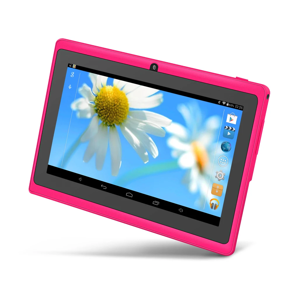 Yuntab планшет 7 дюймов Q88 планшетный ПК Android 4 Allwinner A33 512 МБ + 8 Гб четырехъядерный