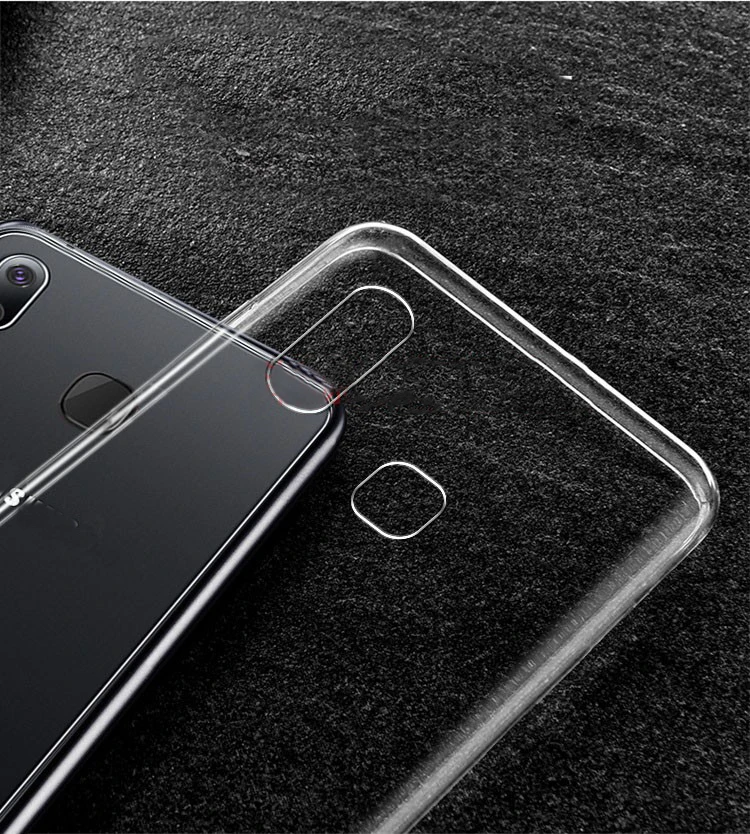 Прозрачный силиконовый мягкий чехол из ТПУ для Samsung Galaxy A10 A20 A30 A40 A50 A60 A70 A80 A90 A20e A40S