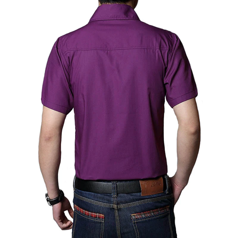 6XL 7XL 8XL рубашка для мужчин размера плюс Летняя мода дизайн белого цвета с коротким
