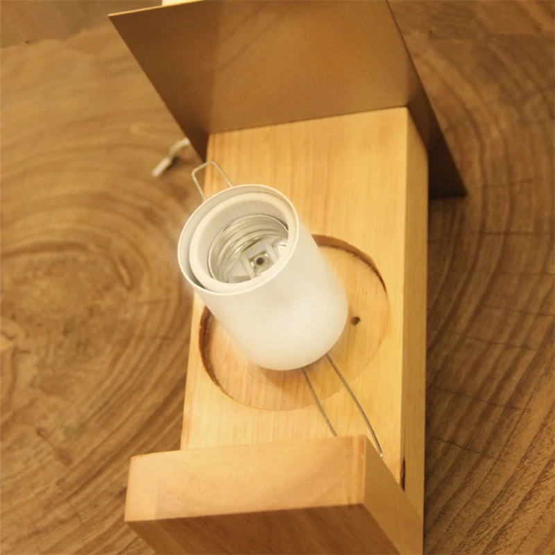 Европейская Скандинавская современная стеклянная древесина ручной работы