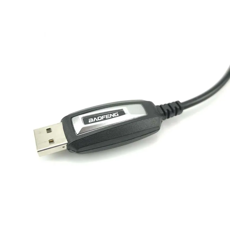 1/2 шт. Baofeng ТК порт USB Кабель для программирования компакт-диск с драйверами-для Baofeng UV-5R 888S UV-5RE UV-82 F8+ иди и болтай Walkie Talkie “иди и 10 км двухстороннее радио